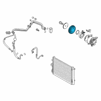 OEM Kia Soul PULLEY Assembly-A/C Compressor Diagram - 976432K050