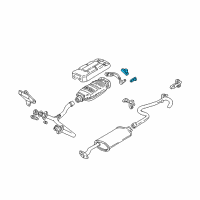 OEM Chevrolet S10 Insulator Asm-Catalytic Converter Hanger Diagram - 15962397