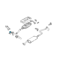 OEM GMC Sonoma Front Pipe Seal Diagram - 88891734