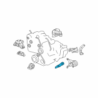 OEM 2005 Chevrolet Equinox Brace-Transaxle Diagram - 12576733