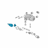 OEM Honda Pilot Joint Set, Outboard Diagram - 42014-S9V-A50