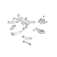 OEM Pontiac Torrent Bushing-Rear Suspension Upper Control Arm Diagram - 22689678