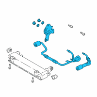 OEM 2020 Lincoln Navigator Cooler Pipe Diagram - JL3Z-7R081-H