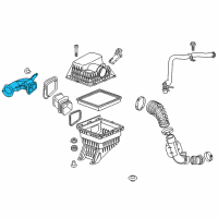 OEM 2022 Chevrolet Colorado Inlet Tube Diagram - 84214645