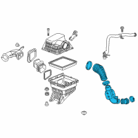 OEM 2021 Chevrolet Colorado Outlet Duct Diagram - 84535593