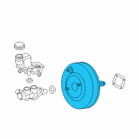 OEM 2006 Ford Fusion Brake Booster Diagram - 6E5Z2005B