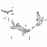 OEM 2021 Ford Bronco Sport Lower Control Arm Rear Bolt Diagram - -W719924-S439