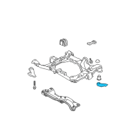 OEM 2014 Honda Odyssey Stay B, R. Sub-Frame Mounting Diagram - 50237-S0X-A00