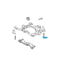 OEM 2008 Honda Pilot Stay B, R. Sub-Frame Mounting Diagram - 50237-S0X-A00