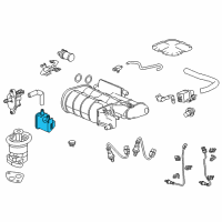 OEM 2016 Acura MDX Joint, Purge Diagram - 36166-5G0-A01