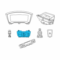 OEM 2016 BMW i8 Headlight Switch Diagram - 61-31-9-390-274