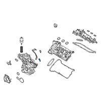 OEM Lincoln Nautilus Oil Tube Gasket Diagram - FT4Z-6020-H