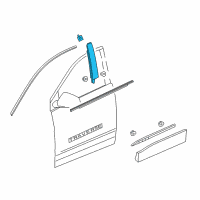 OEM 2019 Chevrolet Traverse Applique Diagram - 84419199