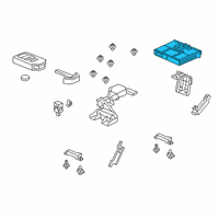 OEM 2020 Honda Passport UNIT ASSY, SMART P Diagram - 38320-TGS-A01