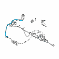 OEM 2000 Ford Focus Reservoir Hose Diagram - 2M5Z-3691-AA