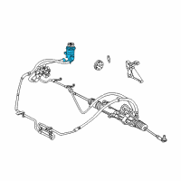 OEM 2003 Ford Focus Reservoir Diagram - YS4Z-3A697-AC