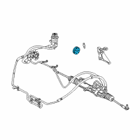 OEM Ford Focus Pulley Diagram - XS8Z-3A733-AA