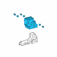 OEM 2001 Toyota Sienna Actuator Diagram - 44050-08020