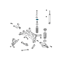 OEM Nissan Murano Bracket Assembly-Shock ABSORBER Mounting Diagram - 55322-CA07A