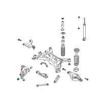 OEM 2011 Nissan Quest Bush-Radius Diagram - 55148-CA000