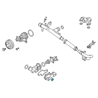 OEM Ford Outer Cover O-Ring Diagram - JL3Z-8527-C