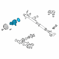 OEM 2020 Ford F-150 Water Pump Diagram - JL3Z-8501-A