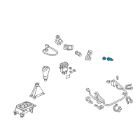 OEM Acura Socket Assembly Diagram - 39632-SDA-L01