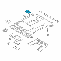 OEM 2019 BMW X6 Interior Light, Rear Diagram - 63-31-9-356-471