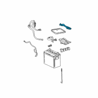 OEM 2004 Toyota Corolla Hold Down Diagram - 74404-13030