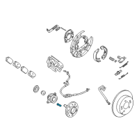 OEM 2006 Hyundai Sonata Bolt-Hub Diagram - 51752-3D000