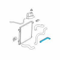 OEM 2004 Mercury Mountaineer Hose & Tube Assembly Diagram - 1L2Z-8C396-AA