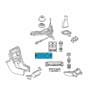 OEM 2006 Chrysler Crossfire Air Conditioner And Heater Control Diagram - 5099162AA