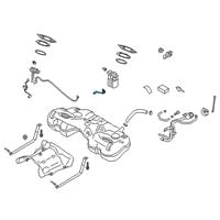 OEM 2019 Kia Stinger Fuel Tank Sender Assembly Diagram - 94460J5000