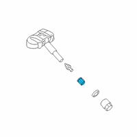 OEM Kia Forte Cap-Valve Diagram - 52944J7000