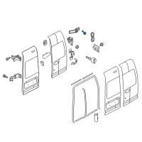 OEM 2020 Ford Transit-150 Check Arm Screw Diagram - -W504755-S442