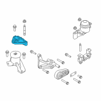 OEM Lincoln MKZ Mount Bracket Diagram - 9E5Z-6061-B