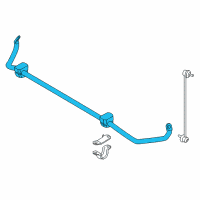 OEM 2011 BMW 528i Stabilizer Front With Rubber Mounting Diagram - 31-35-6-791-924