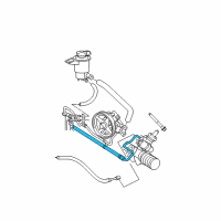 OEM Ford Crown Victoria Pressure Hose Diagram - 9W7Z-3A719-D