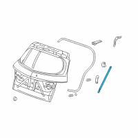 OEM Acura Open Stay Assembly, T/ Diagram - 74820-STK-305