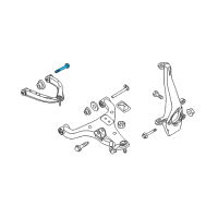 OEM 2019 Nissan Frontier Bolt-FLG, Hex Type 2 9T M14 Diagram - 080B4-4801A