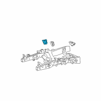 OEM 2000 Ford F-150 Front Mount Diagram - F85Z6038MA