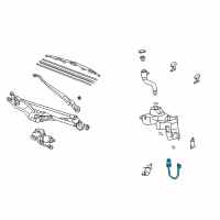 OEM Lexus Switch, Level Warning Diagram - 85397-24100