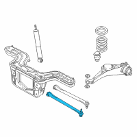 OEM 2001 Ford Escape Lower Link Diagram - 5L8Z-5500-AC