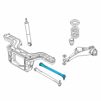 OEM 2002 Ford Escape Lower Link Diagram - YL8Z-5500-AA