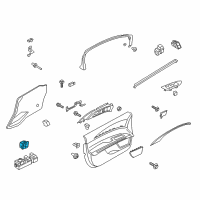 OEM 2017 Lincoln MKZ Memory Switch Diagram - HP5Z-14776-AA
