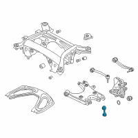 OEM 2015 BMW M6 Gran Coupe Integral Link Diagram - 33-32-2-284-130