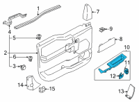 OEM 2022 Ford F-150 HOUSING - SWITCH Diagram - ML3Z-14527-BA