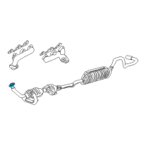 OEM 2005 Ford Ranger Front Pipe Diagram - 5L5Z-5F250-CA