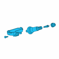 OEM 2022 GMC Canyon Tire Pressure Sensor Diagram - 13540607