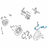 OEM 2021 Kia Sportage Cable Assembly-Abs Ext, L Diagram - 91920D9000